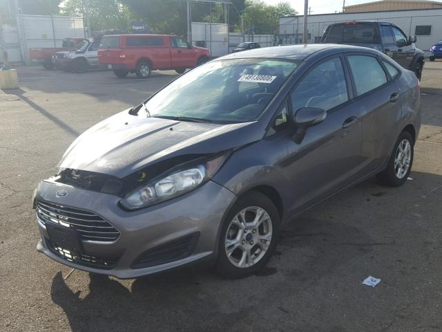 3FADP4BJ3EM243547 - 2014 FORD FIESTA SE SILVER photo 2