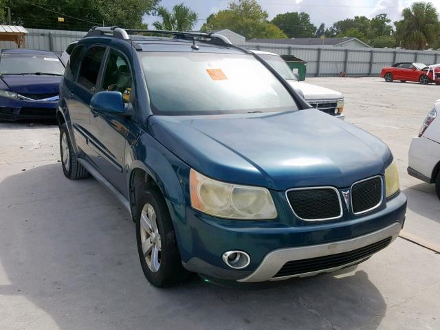 2CKDL63F566094266 - 2006 PONTIAC TORRENT BLUE photo 1