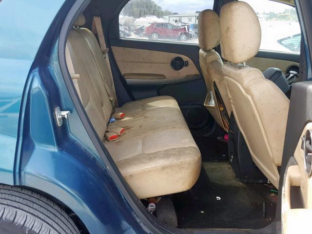 2CKDL63F566094266 - 2006 PONTIAC TORRENT BLUE photo 6