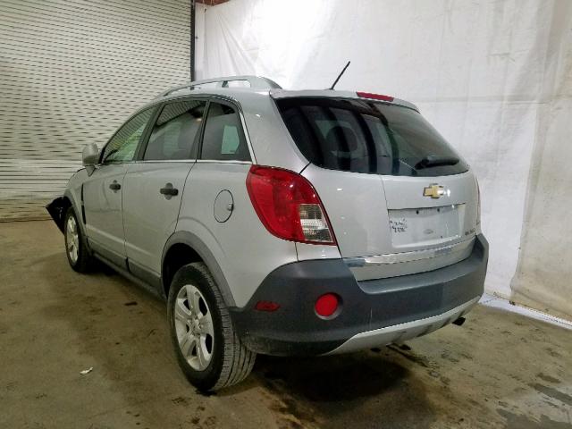 3GNAL2EK9FS501852 - 2015 CHEVROLET CAPTIVA LS 银色 照片 3