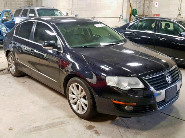 WVWJK7AN9AE145334 - 2010 VOLKSWAGEN PASSAT KOM BLACK photo 1