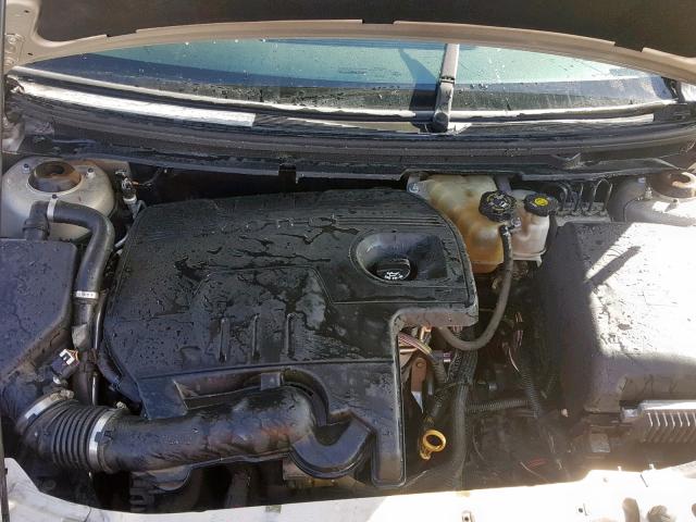 1G1ZC5E06CF132887 - 2012 CHEVROLET MALIBU 1LT SILVER photo 7