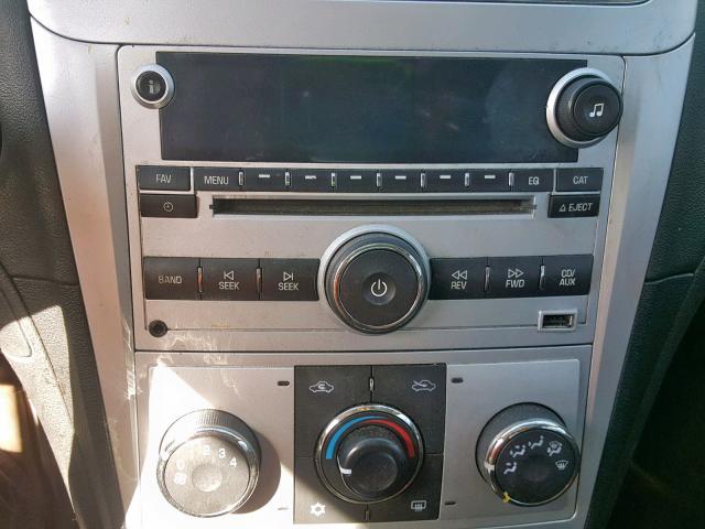 1G1ZC5E06CF132887 - 2012 CHEVROLET MALIBU 1LT SILVER photo 9