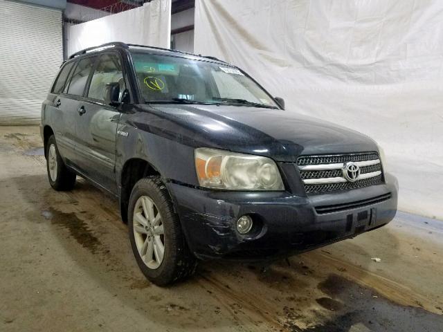 JTEGW21A570020962 - 2007 TOYOTA HIGHLANDER BLACK photo 1