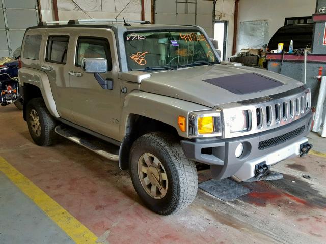 5GTEN13E588178089 - 2008 HUMMER H3 TAN photo 1