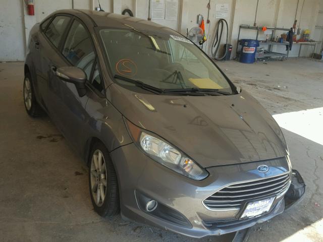 3FADP4BJ0EM217939 - 2014 FORD FIESTA SE GRAY photo 1