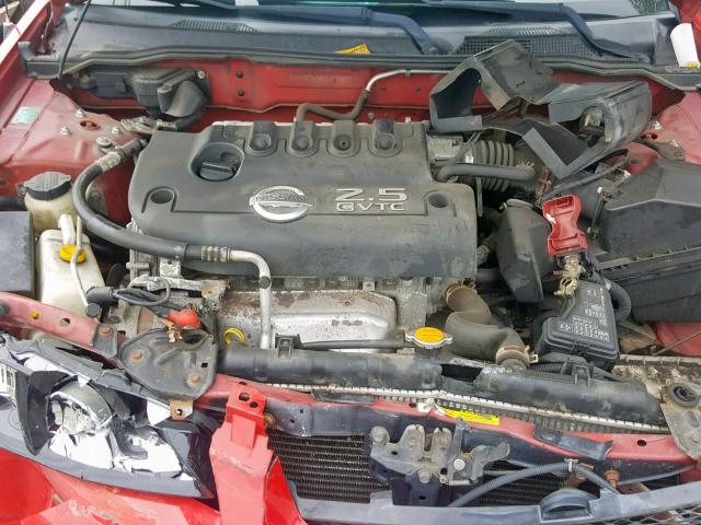 3N1AB51A22L729662 - 2002 NISSAN SENTRA SE- RED photo 7