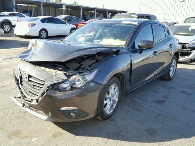 JM1BM1N79G1281289 - 2016 MAZDA 3 GRAND TO CHARCOAL photo 2