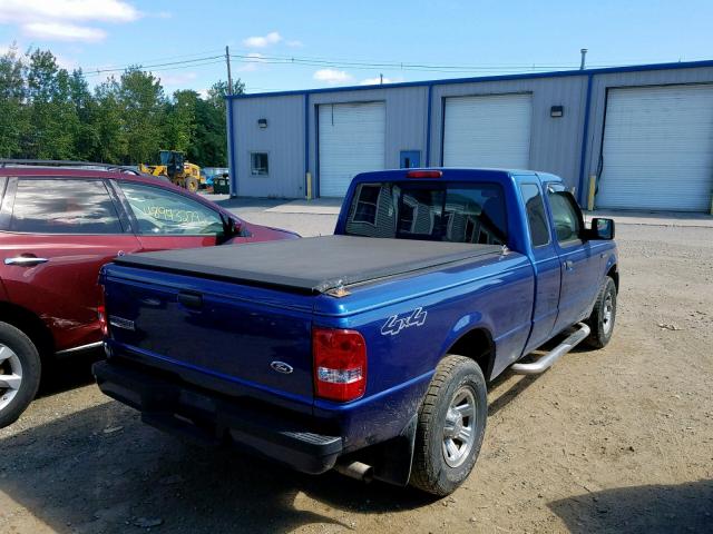 1FTZR15E28PA28988 - 2008 FORD RANGER SUP BLUE photo 4