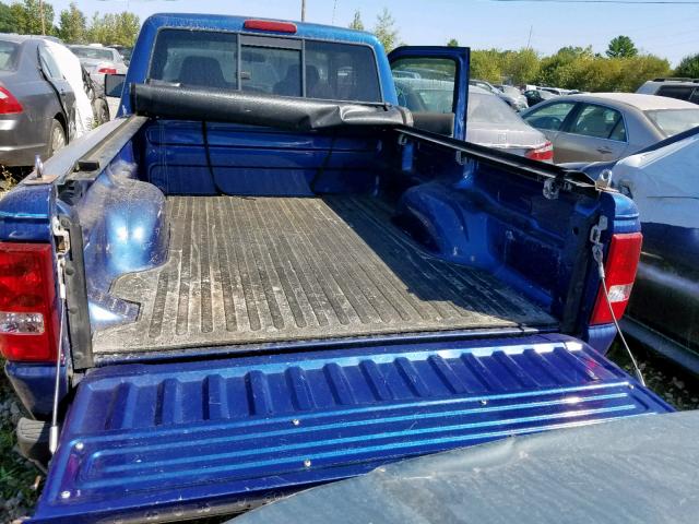 1FTZR15E28PA28988 - 2008 FORD RANGER SUP BLUE photo 6