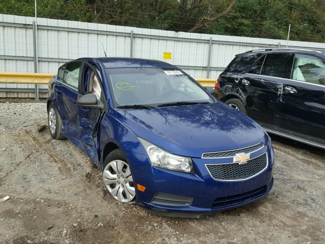 1G1PC5SH6C7397286 - 2012 CHEVROLET CRUZE LS BLUE photo 1