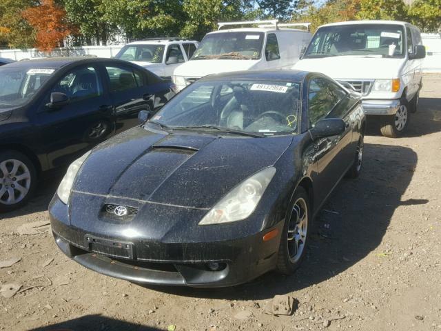 JTDDY32T6Y0034264 - 2000 TOYOTA CELICA BLACK photo 2