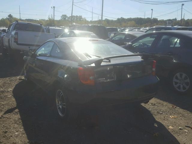 JTDDY32T6Y0034264 - 2000 TOYOTA CELICA BLACK photo 3