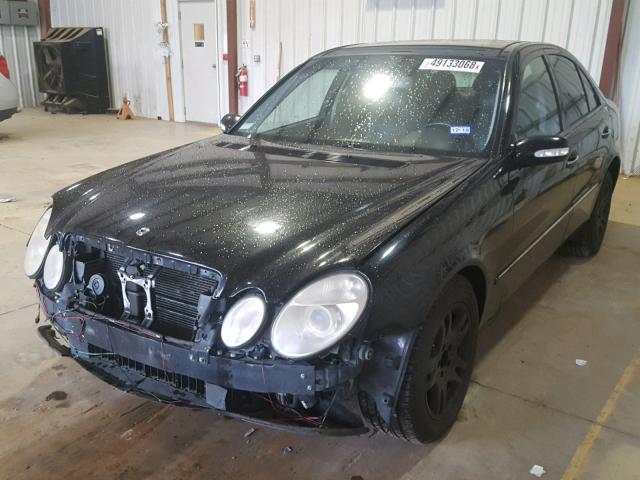 WDBUF65J83X103780 - 2003 MERCEDES-BENZ E 320 BLACK photo 2