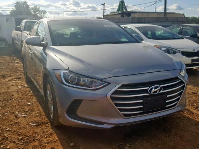 5NPD84LFXHH024015 - 2017 HYUNDAI ELANTRA SE GRAY photo 1