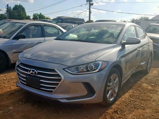 5NPD84LFXHH024015 - 2017 HYUNDAI ELANTRA SE GRAY photo 2