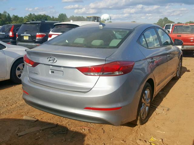 5NPD84LFXHH024015 - 2017 HYUNDAI ELANTRA SE GRAY photo 4