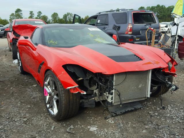 1G1YL2D72G5110924 - 2016 CHEVROLET CORVETTE S RED photo 1