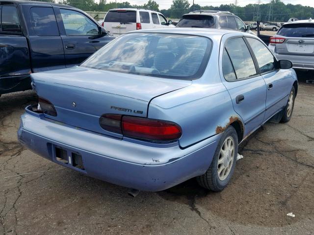 1Y1SK5280SZ054752 - 1995 GEO PRIZM LSI BLUE photo 4