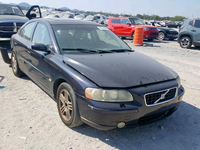 YV1RS592252459782 - 2005 VOLVO S60 2.5T BLACK photo 1