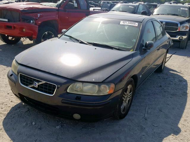 YV1RS592252459782 - 2005 VOLVO S60 2.5T BLACK photo 2