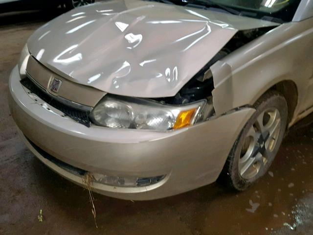 1G8AL52F53Z166003 - 2003 SATURN ION LEVEL TAN photo 9