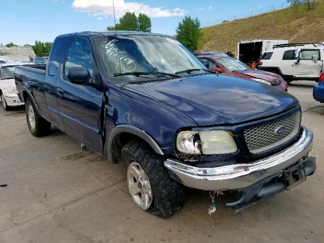 1FTRX18LX3NB41950 - 2003 FORD F150 BLUE photo 1