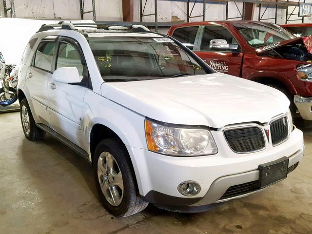 2CKDL43F396218592 - 2009 PONTIAC TORRENT WHITE photo 1