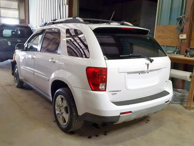 2CKDL43F396218592 - 2009 PONTIAC TORRENT WHITE photo 3