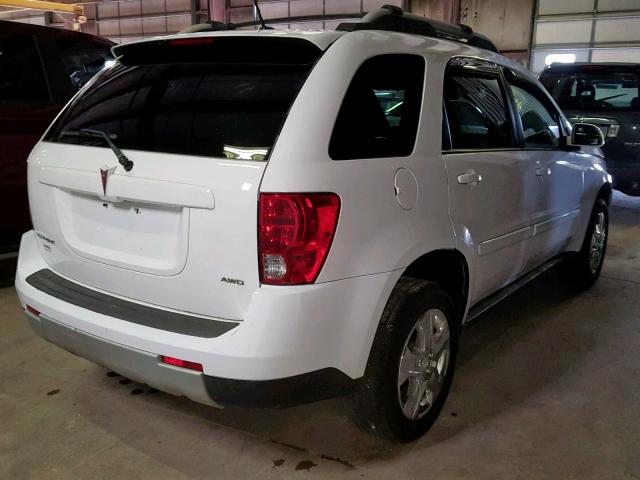 2CKDL43F396218592 - 2009 PONTIAC TORRENT WHITE photo 4