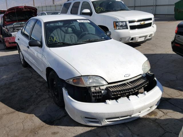 1G1JC524327255608 - 2002 CHEVROLET CAVALIER B WHITE photo 1