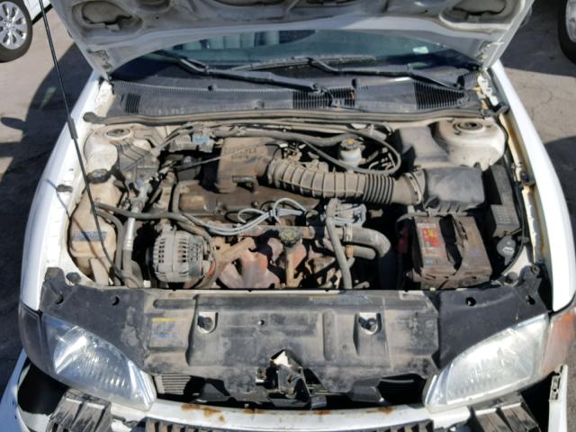 1G1JC524327255608 - 2002 CHEVROLET CAVALIER B WHITE photo 7