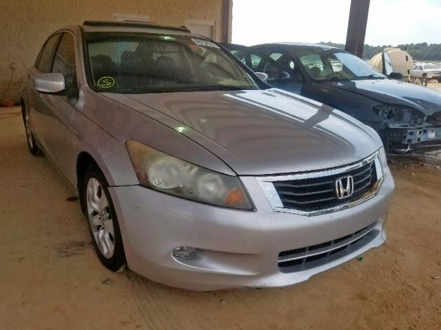 1HGCP36888A080226 - 2008 HONDA ACCORD EXL SILVER photo 1