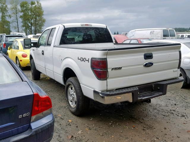 1FTPX14V79FA01632 - 2009 FORD F150 SUPER WHITE photo 3