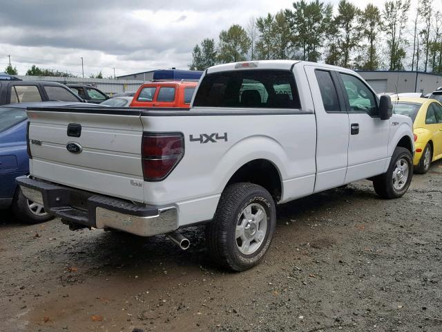 1FTPX14V79FA01632 - 2009 FORD F150 SUPER WHITE photo 4