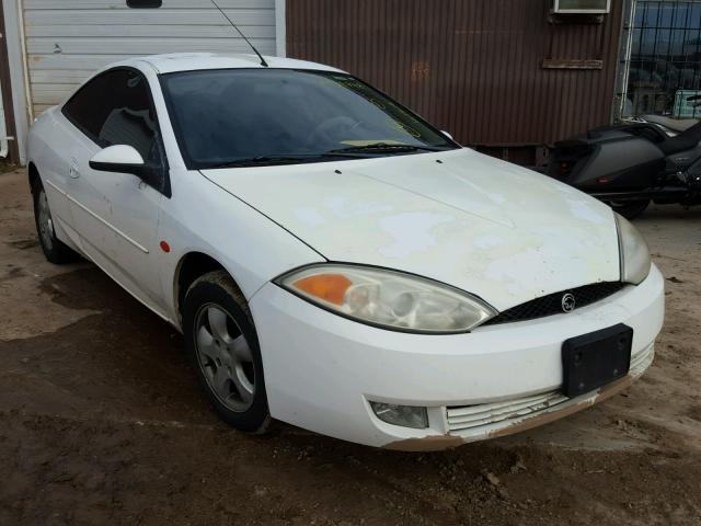 1ZWFT61L625623179 - 2002 MERCURY COUGAR V6 WHITE photo 1