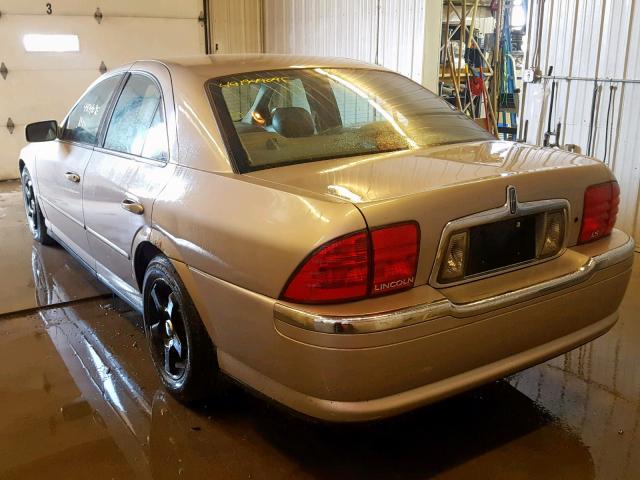1LNHM86SX1Y642366 - 2001 LINCOLN LS 棕色 照片 3