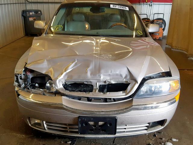 1LNHM86SX1Y642366 - 2001 LINCOLN LS 棕色 照片 9