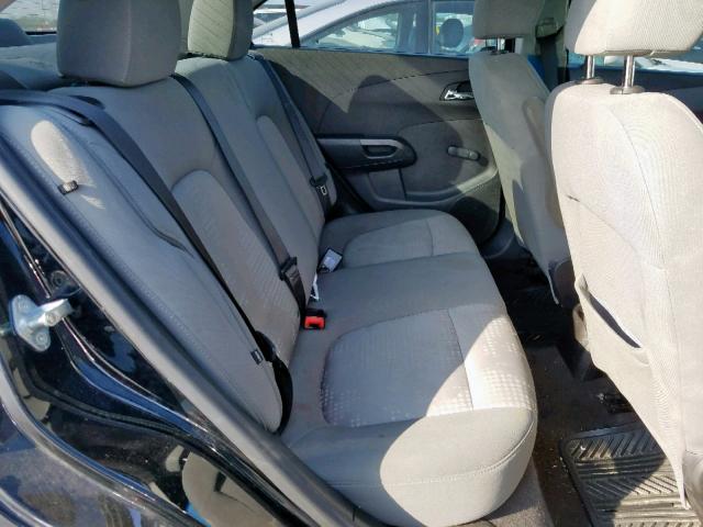 1G1JA5SH4C4174693 - 2012 CHEVROLET SONIC LS შავი ფოტო 6