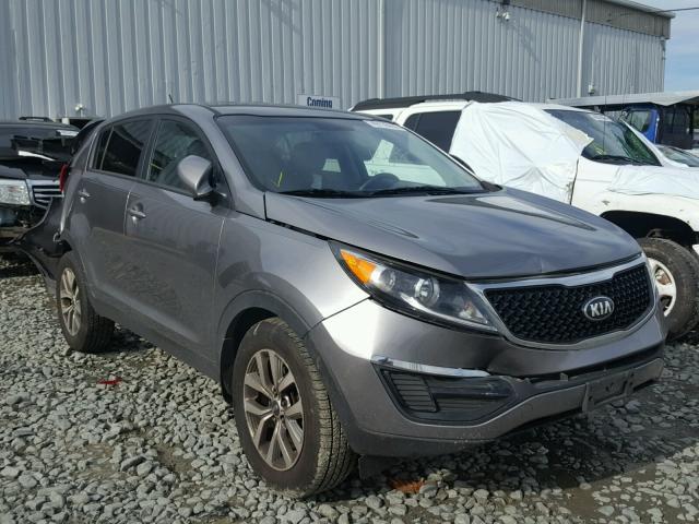 KNDPB3ACXG7837763 - 2016 KIA SPORTAGE L GRAY photo 1