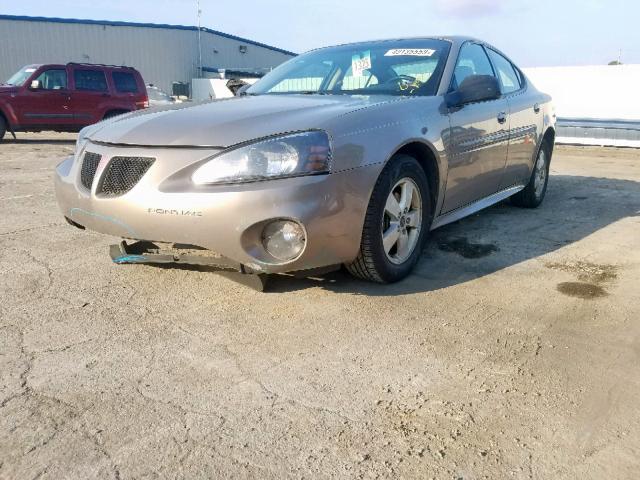 2G2WP552961180349 - 2006 PONTIAC GRAND PRIX BEIGE photo 2