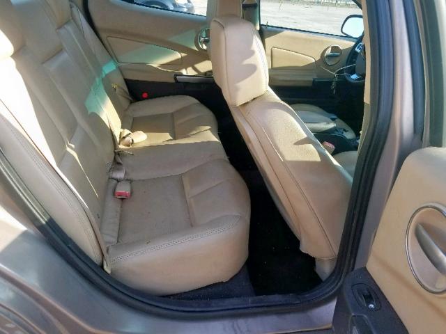 2G2WP552961180349 - 2006 PONTIAC GRAND PRIX BEIGE photo 6