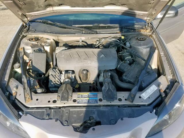 2G2WP552961180349 - 2006 PONTIAC GRAND PRIX BEIGE photo 7