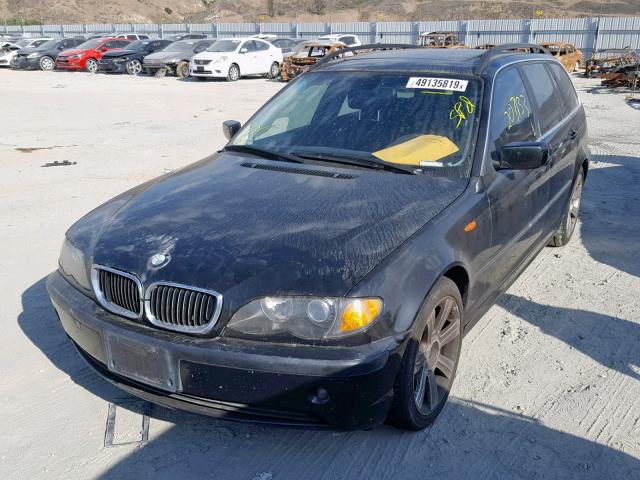 WBAAX13463PJ00486 - 2003 BMW 325 IT BLUE photo 2