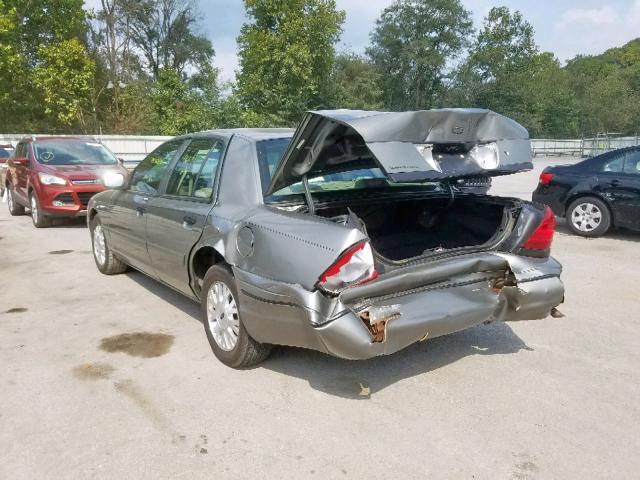 2FAFP74W34X116545 - 2004 FORD CROWN VICT GRAY photo 3