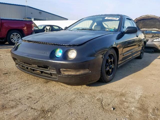 JH4DC4350TS001664 - 1996 ACURA INTEGRA LS BLACK photo 2