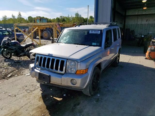 1J4RG4GK9AC153150 - 2010 JEEP COMMANDER ვერცხლისფერი ფოტო 2