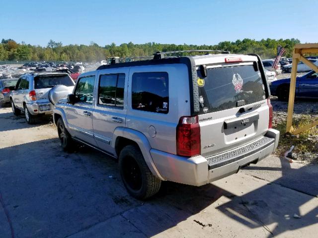 1J4RG4GK9AC153150 - 2010 JEEP COMMANDER ვერცხლისფერი ფოტო 3