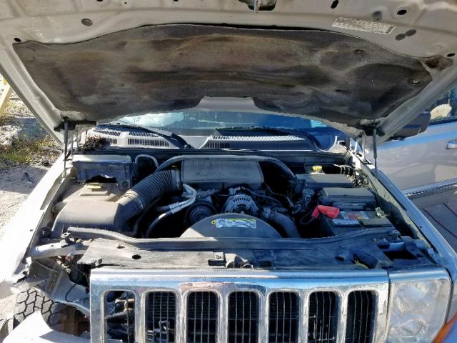 1J4RG4GK9AC153150 - 2010 JEEP COMMANDER ვერცხლისფერი ფოტო 7