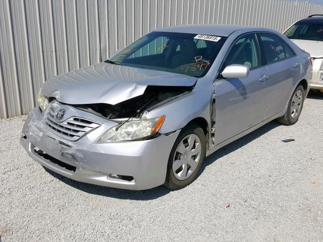 4T4BE46K49R057397 - 2009 TOYOTA CAMRY BASE SILVER photo 2